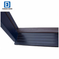 Fangda surface blue 4 lite glass painted contemporary security doors